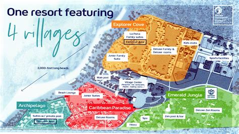 Resort Map | Club Med Michès Playa Esmeralda | Punta Cana, D.R.