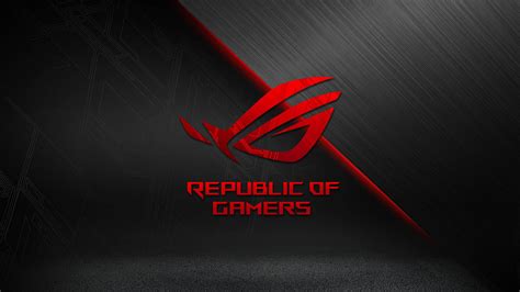 Download Matte Theme Asus ROG Symbol Wallpaper | Wallpapers.com