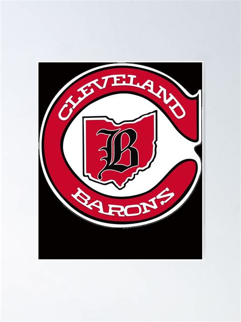 "Cleveland Barons Logo" Poster for Sale by JERRWILLIAMS | Redbubble