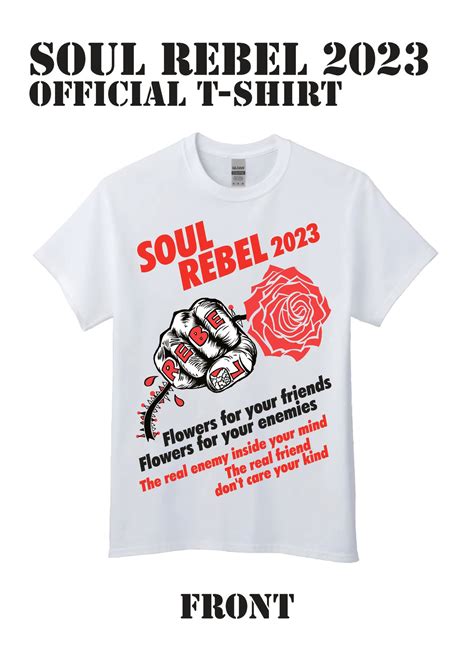 "SOUL REBEL 2023" Official T-shirt（White） | VIL...