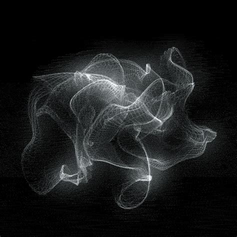 Seamless fractal wire ghost | IAIN CLARIDGE