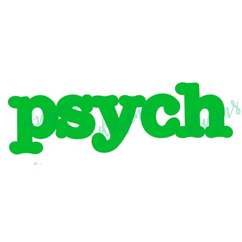 Psych Logo and Pineapple Psych Artwork - Etsy