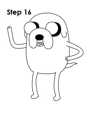 Jake The Dog Coloring Pages at GetColorings.com | Free printable colorings pages to print and color