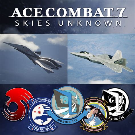 ACE COMBAT 7: SKIES UNKNOWN : Reveal of the 3 first DLCs of the Season ...