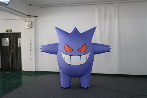 Inflatable Gengar Costume - Perfect for Nightclub Events and Cosplay