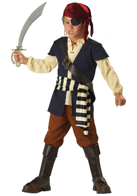 Fantasia infantil pirata companheiro - Kids Pirate Mate Costume