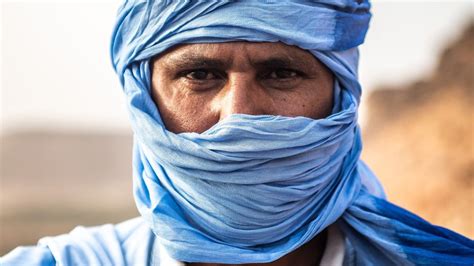 The blue men of the Sahara - fashion rec