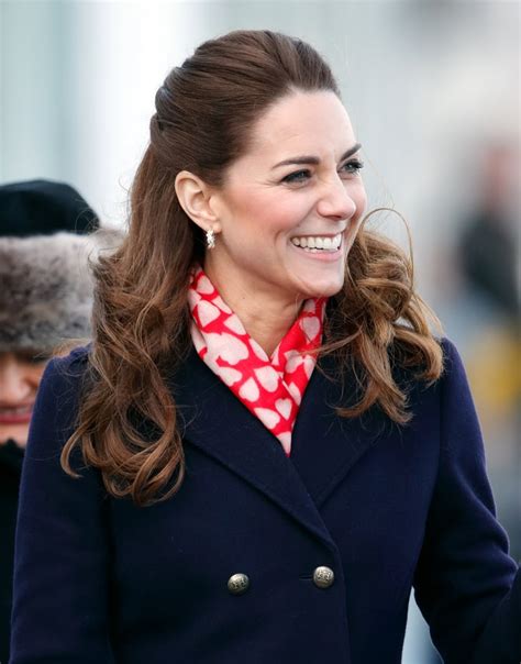 Kate Middleton's Curly Half-Up Hairstyle, 2020 | Kate Middleton Best ...