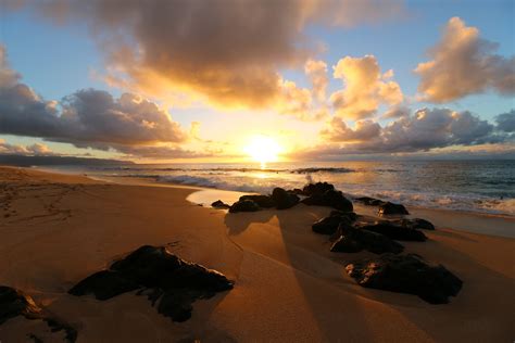 Hawaii Sunset Free Stock Photo - Public Domain Pictures
