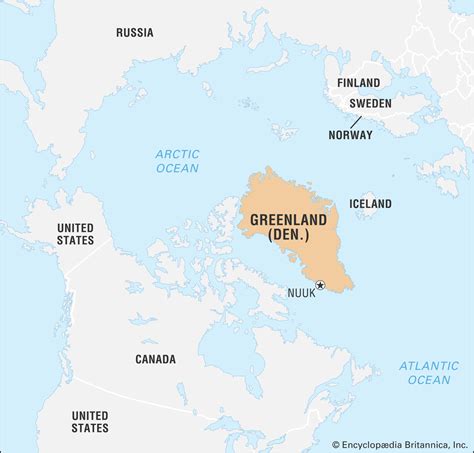 GREENLAND DENMARK MAP – DIPLOMATIC TIMES