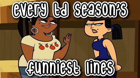 funniest lines & moments in every total drama season - YouTube