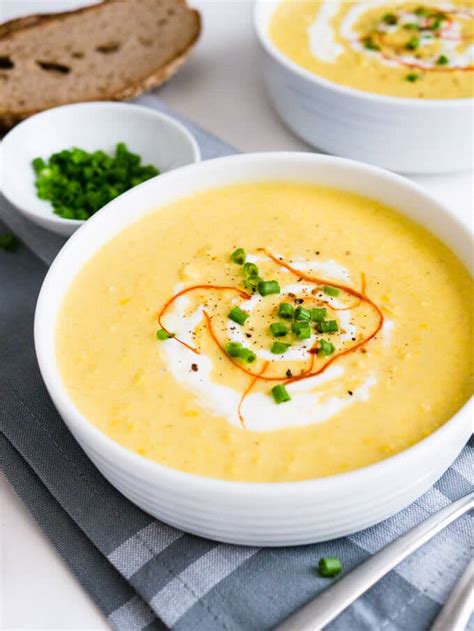 Curried Cream of Corn Soup | Plated Cravings