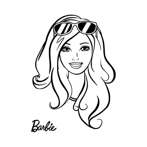 Barbie Face Outline