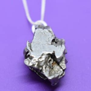 Meteorite Necklace Meteorite Jewelry Space Rock Space Raw Gemstone ...