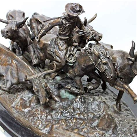 Stampede bronze sculpture | by Frederic Remington (re-strike)