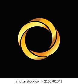 Abstract Gradient Circle Logo Design Stock Vector (Royalty Free) 2165781341 | Shutterstock