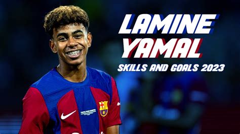 LAMINE YAMAL SKILLS, ASSISTS and GOALS 2023 YouTube