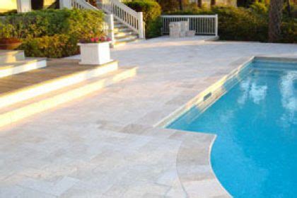 Travertine Pool Decking Pros and Cons