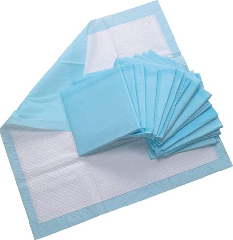 Healthline Blue Medical Chucks Pads, Chux Disposable Underpads 23x36, Waterproof Mattress ...