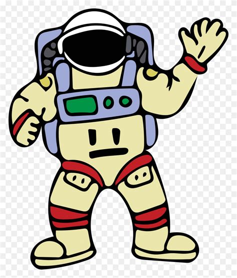 Clipart - Space Suit Clipart - FlyClipart