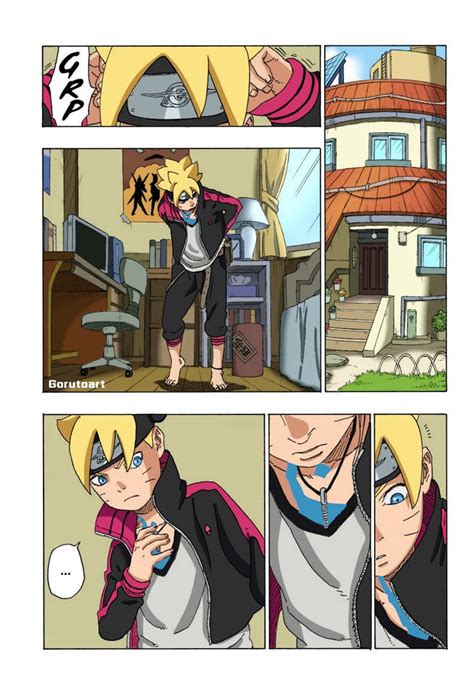 My coloring - Boruto chapter 72 Panel by GorutoArts on DeviantArt