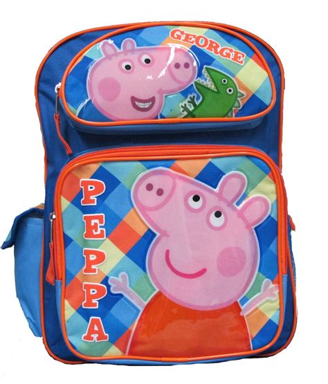 Peppa Pig 16" Backpack -GEORGE - Walmart.com