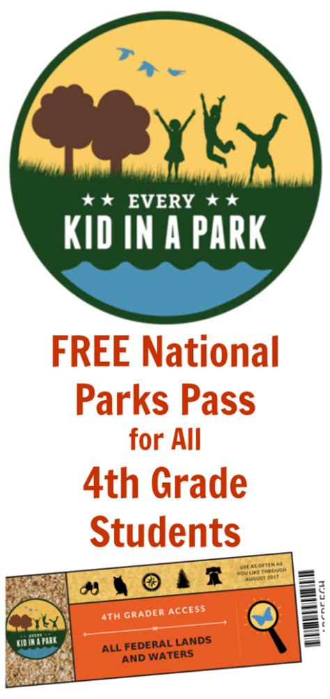 Free National Park Service Annual Pass for All 4th Grade Students ...