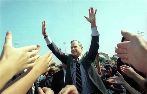 President George H.W. Bush in Connecticut