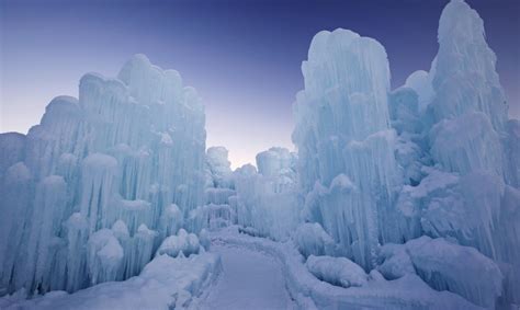 These gigantic glowing ice castles take the sting out of winter ...