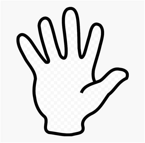 High 5 Clipart Black And White, HD Png Download , Transparent Png Image ...