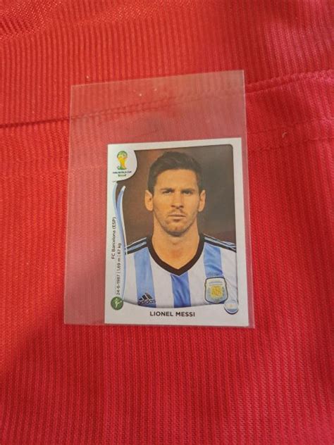 Lionel Messi Wc 2014 Panini Brazil slicica