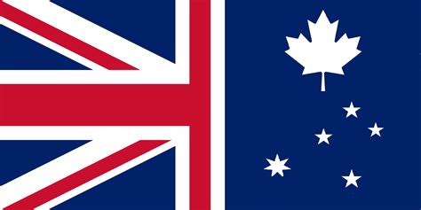 Imperial Federation Flag 1901 (UK, Canada, Australia and New Zealand ...