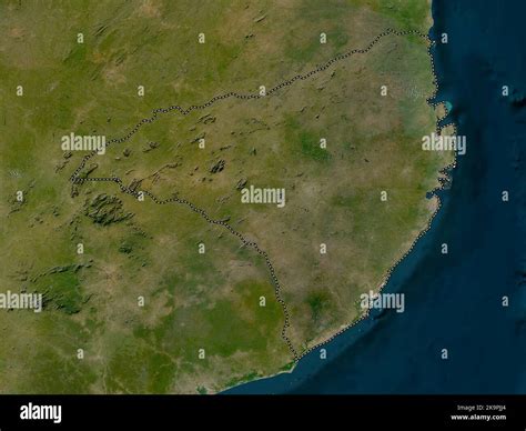 Nampula, province of Mozambique. Low resolution satellite map Stock Photo - Alamy