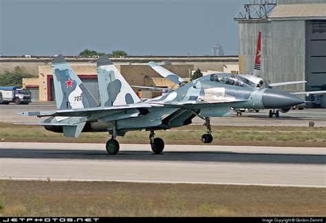 722 | Sukhoi Su-30MKK Flanker | Russia - Air Force | Gordon Zammit ...