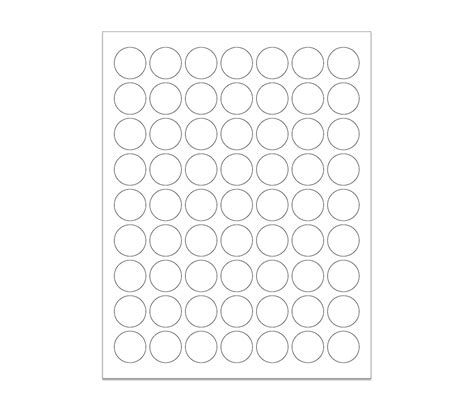 1 Blank Circle WHITE MATTE Stickers, 1 Round Stickers,price Crafts ...