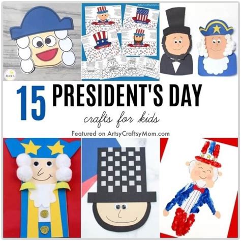 15 Easy and Fun President's Day Crafts for Kids