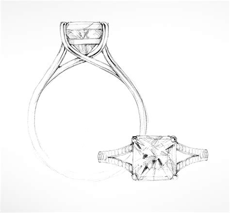 Lucida® with Diamond Band Engagement Rings | Tiffany & Co.