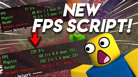 😱 NEW ROBLOX FPS BOOSTER SCRIPT | 70 FPS TO 300 FPS!! | ROBLOX EXPLOIT - YouTube