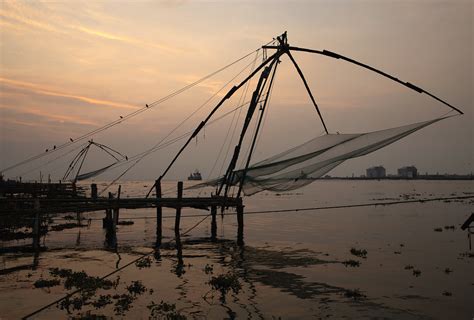 Chinese Fishing Nets Sunset | Chinese fishing nets at Cochin… | Flickr