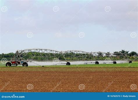 Irrigation Farm Land - 4 stock image. Image of landscape - 16762573