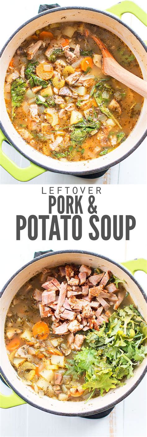 Leftover Pork and Potato Soup - Don't Waste the Crumbs | Recipe | Pork soup recipes, Soup ...