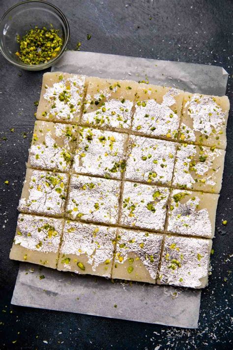 Coconut Barfi (Nariyal Burfi) - My Food Story