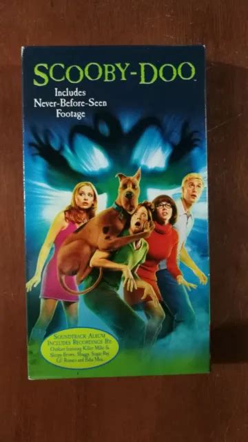 SCOOBY-DOO - THE Movie (VHS, 2002) Matthew Lillard, Sarah Michelle ...