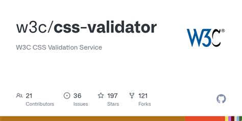 GitHub - w3c/css-validator: W3C CSS Validation Service