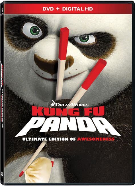 Kung Fu Panda 1 / Kung Fu Panda 2 Ultimate Edition of Awesomeness DVD ...