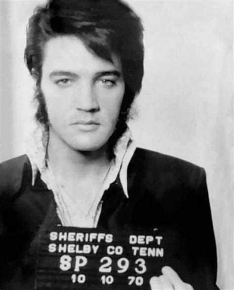 This "mugshot" was taken at the Sheriff's Department in Shelby County, on October 10, 1970 for ...