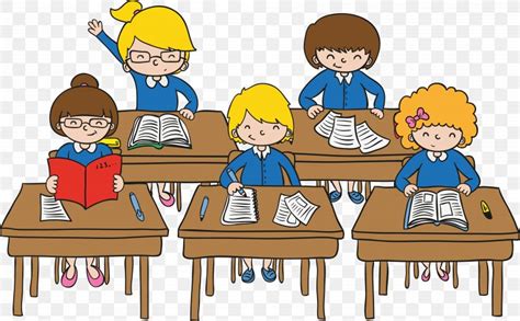 Classroom Student Cartoon, PNG, 6742x4180px, Classroom, Blackboard ...