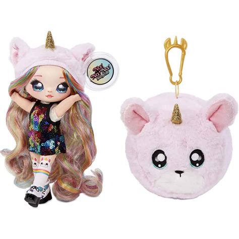 Na! Na! Na! Surprise 2-in-1 Fashion Doll & Plush Pom with Confetti ...