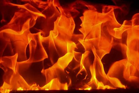 fire texture blazing hot furnace danger flame wallpaper - Texture X