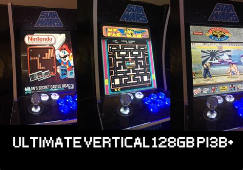 The Ultimate Vertical Raspberry Pi 3b+ Retropie Image - 128gb Ultimate ...